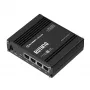 Teltonika RUTM10 belaidis maršrutizatorius Gigabit Ethernet dviejų juostų (2.4 GHz / 5 GHz) Juodas