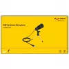 Delock - Mikrofonas - USB - Juodas (66832)