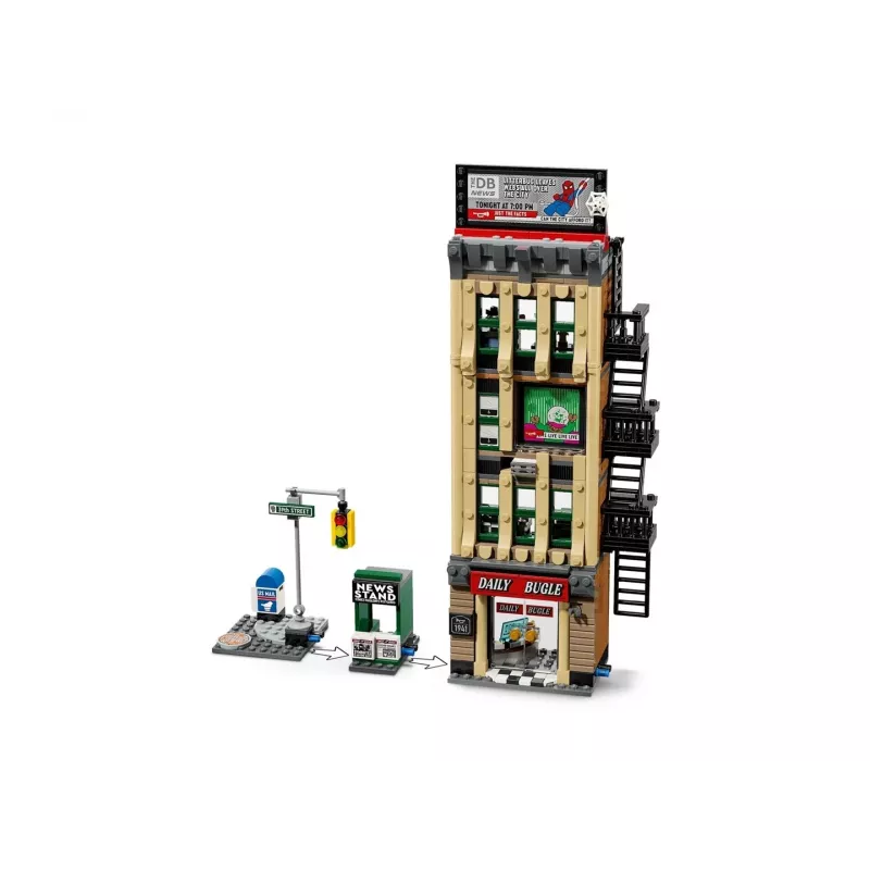 LEGO MARVEL 76342 Žmogus voras prieš Mysterio: The Daily Bugle