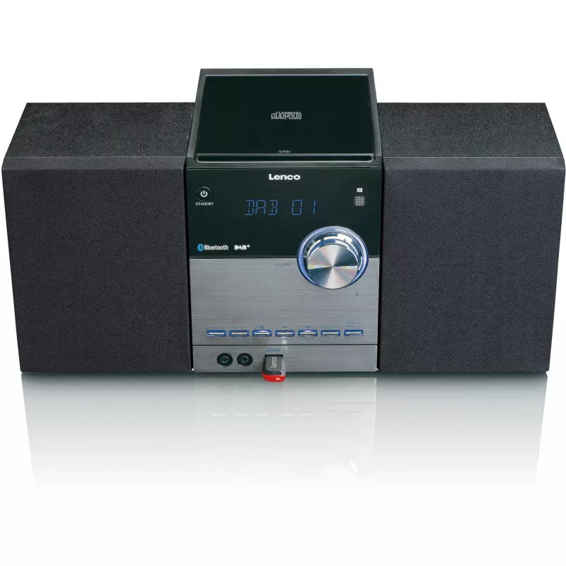 Nešiojamoji stereo sistema Lenco MC-150