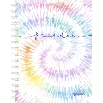 Rašomasis bloknotas Herlitz New Batik Freedom A5 100 lapų Įvairiaspalvis