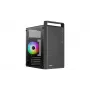 Korpusas Aerocool PGS CS-109-G-BK-v1 FRGB Juoda