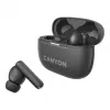 CNS-TWS10BK „Canyon“ belaidės ausinės True Wireless Stereo (TWS) į ausis, skirtos skambučiams/muzikai/sportui/kasdieniam naudojimui, USB Type-C, Bluetooth, juodos (CNS-TWS10BK)