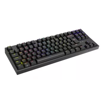 GENESIS Thor 404 TKL klaviatūra, skirta žaidimams, USB, QWERTZ, vokiška, juoda