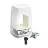 Įvairiakryptė tinklo antena QuWireless QuSpot A140S-A, PoE/LAN, 0,694–2,7 GHz, iki 4 dBi, balta