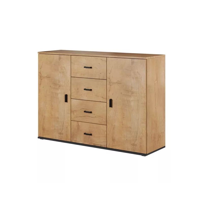 Cama living room sideboard UNI lefkas oak/Juoda