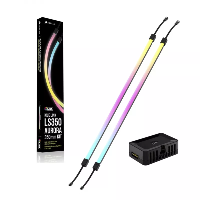 Lighting Node Kit CORSAIR iCUE LINK 350mm CL-9011135-WW RGB palaikymas