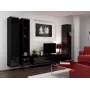 Cama TV stovas VIGO '180' 30/180/40 juodas/juodas blizgus