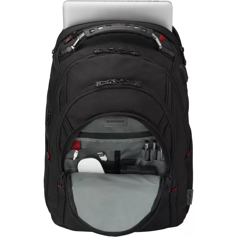 Wenger IBEX Deluxe - nešiojamojo kompiuterio kuprinė - 43,2 cm - 35,6 cm (14 col.) - 40,6 cm (16 col.) - juoda (606493)
