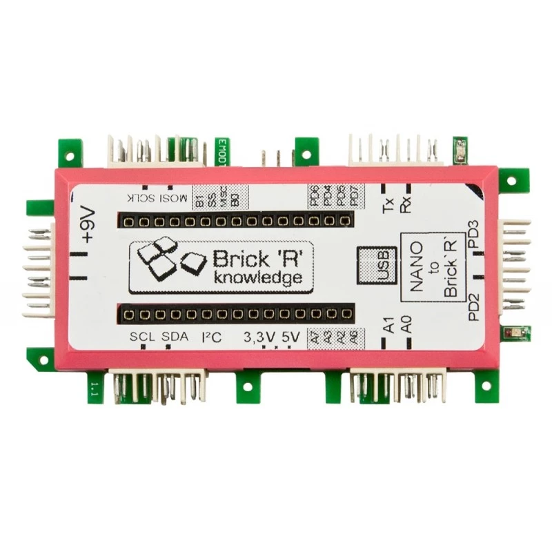 ALLNET Brick'R'knowledge Arduino® Nano Adapteris - Be Arduino®