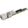 Super Micro Supermicro papildoma kortelė AOC-UR-i4XT 1U Ultra Riser - Tinklo adapteris - 10Gb Ethernet x 4 - SuperServer 1028U-TR4T+, 6018U-TR4T+ (AOC-UR-i4XT)