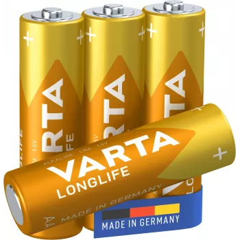 Varta Longlife Extra - Baterija 4 x AA-Tipo šarminė (04106101414)