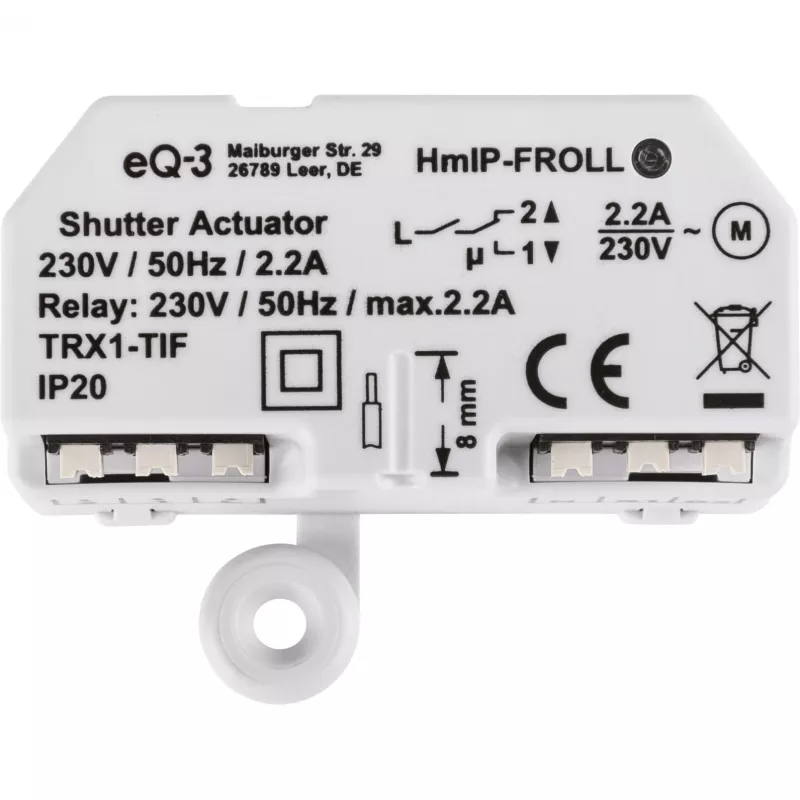eQ-3 AG Homematic IP HmIP-FROLL - žaliuzių pavara
