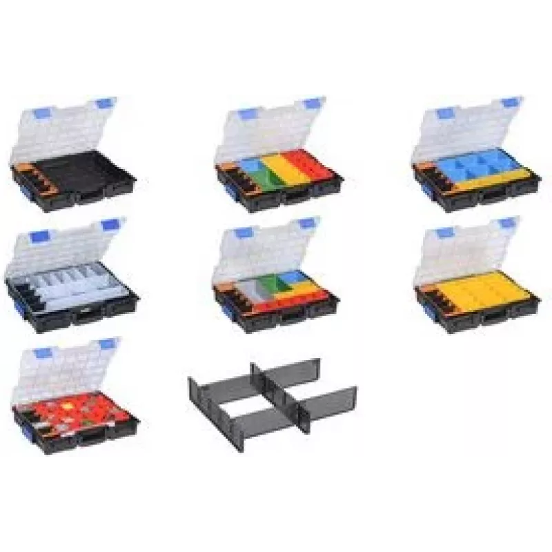 Laikymo dėžė Allit EuroPlus Pro K44/7 440x76x355 mm, 7 skyriai