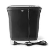 Nedis PASH120BKA4 popieriaus smulkintuvas, juostinis smulkinimas, 22 cm, juodas