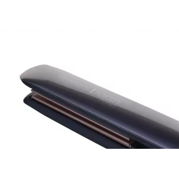 Plaukų tiesintuvas Remington S8598 Warm Juoda Pilka — keraminės plokštės 11 cm, 5 šilumos lygiai, 160–230°C, 3 m laidas, dėklas