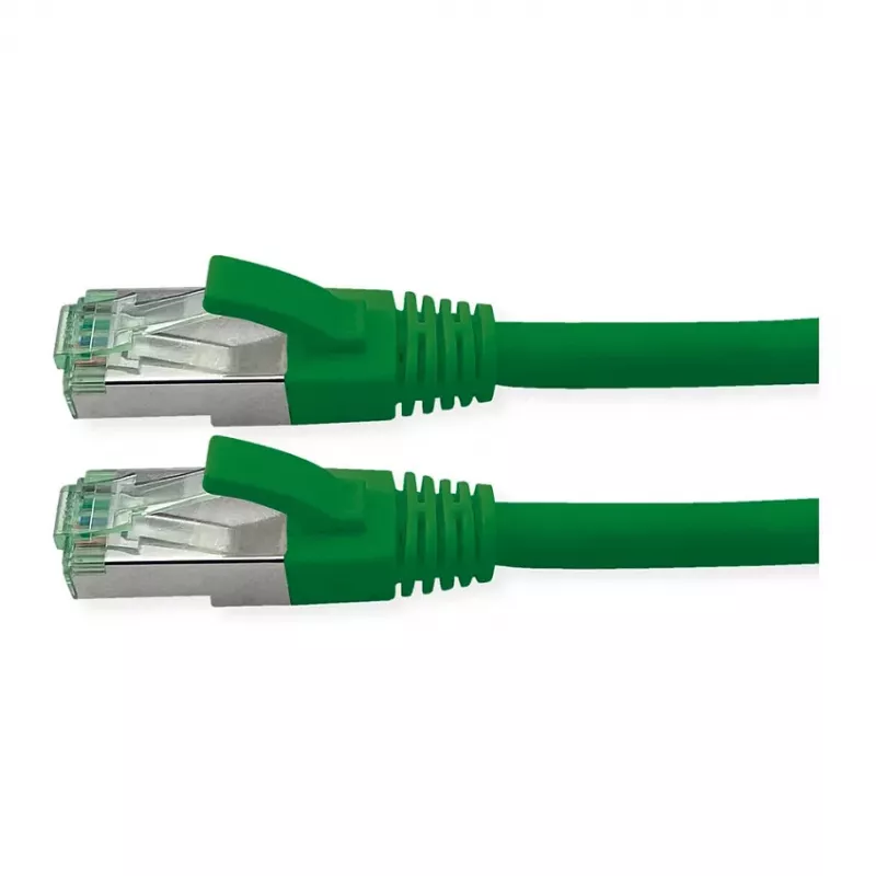 ROLINE RM komutacinis kabelis Cat.6A S/FTP (PiMF), grn, 0,5 m