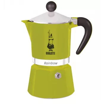 Bialetti Rainbow moka puodelis 0.27 L žalias