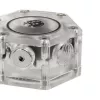 Srauto indikatorius BitsPower Hexagon Flow Indicator-RGB BP-HFI-RGB — RGB apšvietimas, šešiakampis dizainas