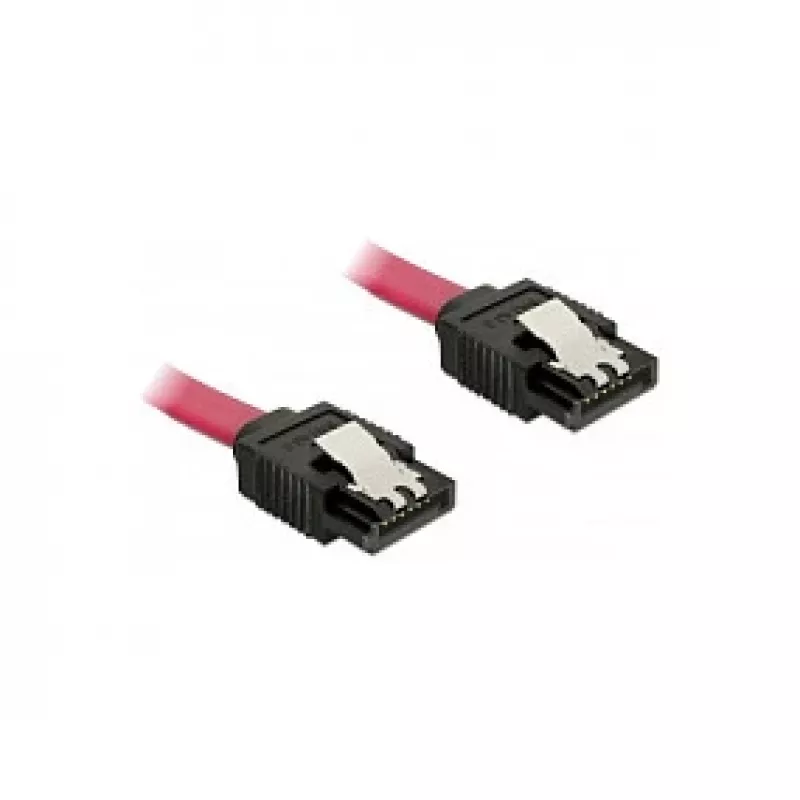 SATA laidas DeLOCK 82679 1 m Raudonas