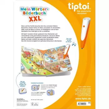 tiptoi Mano paveikslėlių žodynėlis XXL, mokomoji knyga