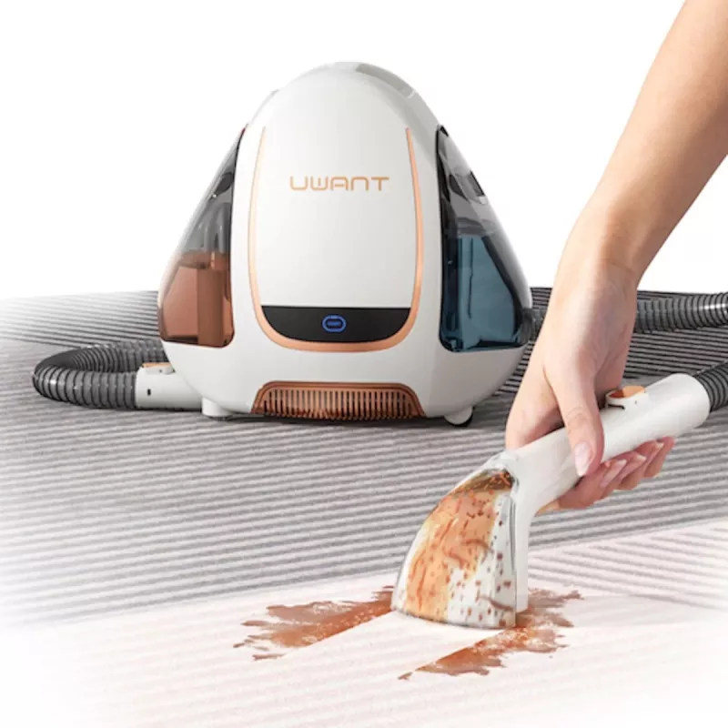 UWANT B100-S | Šlapiųjų valymo dulkių siurblys | kilimų, sofų, apmušalų, automobilio valymui, 450W, 12000 Pa, 1800ml bakas