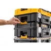 Įrankių laikymo dėklas DeWalt DWST83344-1, atsparus vandeniui, geltonas, 440×183×332 mm, 2 rankenos, užrakinamas