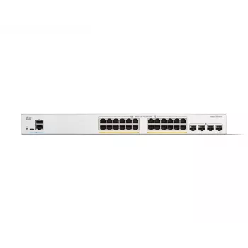 Cisco Catalyst 1300-24P-4X valdomas jungiklis, 24 prievadai GE, PoE, 4x10GE SFP+, ribota viso gyvenimo apsauga (C1300-24P-4X)