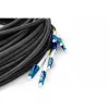 DIGITUS iš anksto paruoštas universalus šviesolaidinis atšakotuvas, vienmodis OS2, 8 skaidulos, LC/UPC - LC/UPC