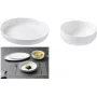 Porcelianinė makaronų lėkštė Ritzenhoff & Breker SKAGEN 215 mm tinkama plauti indaplovėje