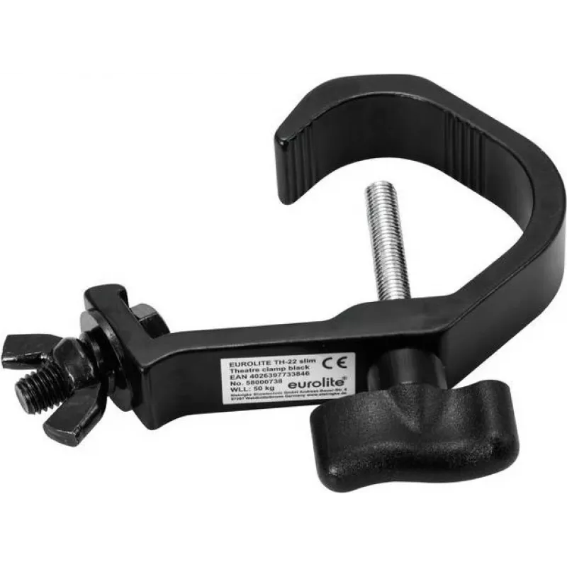 Theater Hook EUROLITE TH-22 plonas Juoda – modelis 58000738, plonas scenos/pakabinimo kablys