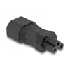 DeLOCK tinklo adapteris IEC 60320 C14 į C5 kištukinį lizdą 2,5 A tiesus juodas