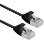Roline Green - Patch-kabelis - RJ-45 (M) to RJ-45 (M) - 0,3 m - U/FTP - CAT 6a - Halogen-Free, Moulded, Snagless, Stranded - Juoda