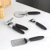 Virtuvinių įrankių rinkinys Russell Hobbs Venus Collection 4 vnt. juoda