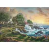 Thomas Kinkade Studios: Kleinod am Meer, dėlionė 1000 vienetų