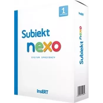„InsERT Subiekt NEXO SN1“ dėžutė — vienos vietos aparatūros raktas / fiksavimo dėžutė