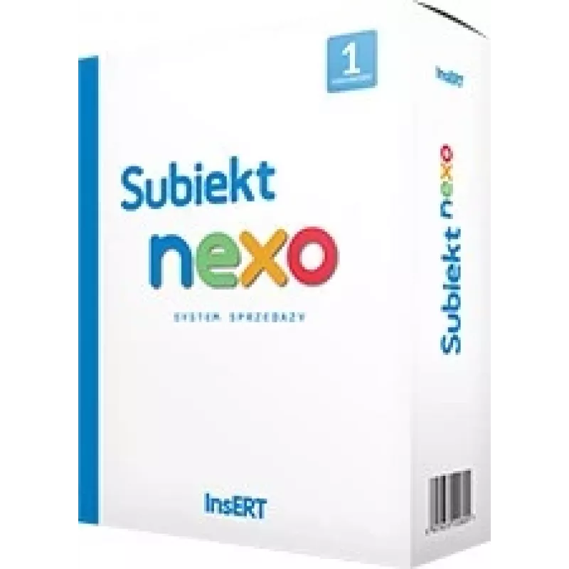 „InsERT Subiekt NEXO SN1“ dėžutė — vienos vietos aparatūros raktas / fiksavimo dėžutė