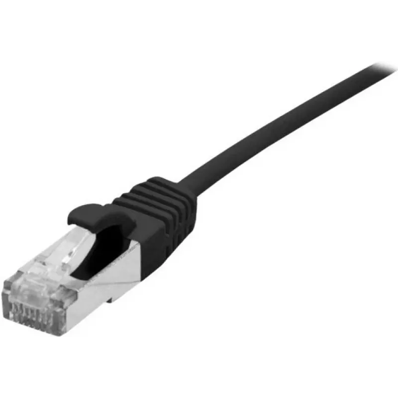 Tinklo kabelis Dexlan 3 m Cat6a S/FTP juodas 858739