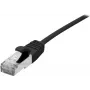 Tinklo kabelis Dexlan 3 m Cat6a S/FTP juodas 858739