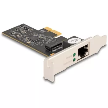 DeLOCK PCI Express x1 plokštė 81260 1 x RJ45 5 Gigabit LAN RTL8126