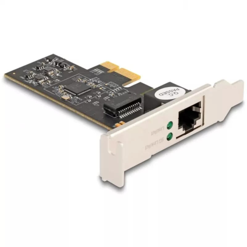 DeLOCK PCI Express x1 plokštė 81260 1 x RJ45 5 Gigabit LAN RTL8126