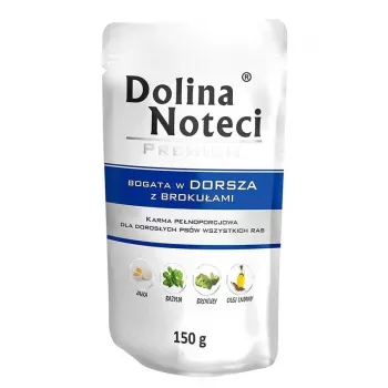 Dolina Noteci Premium turtinga menke su brokoliais - šlapias šunų maistas - 150g