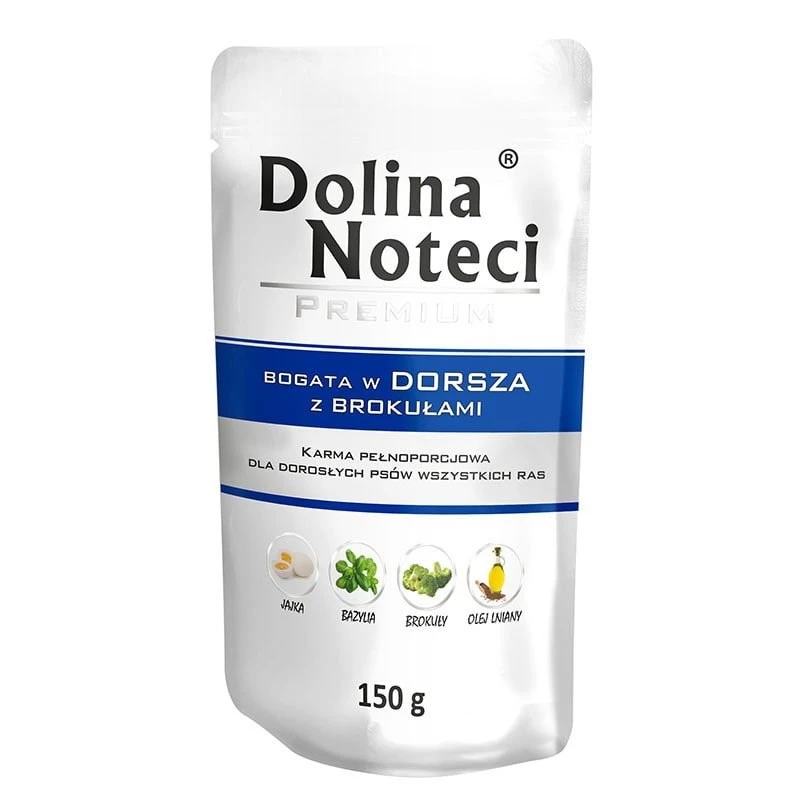 Dolina Noteci Premium turtinga menke su brokoliais - šlapias šunų maistas - 150g