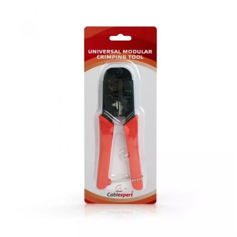 Gembird T-WC-01 kabelis Crimper Crimping Tool Juoda