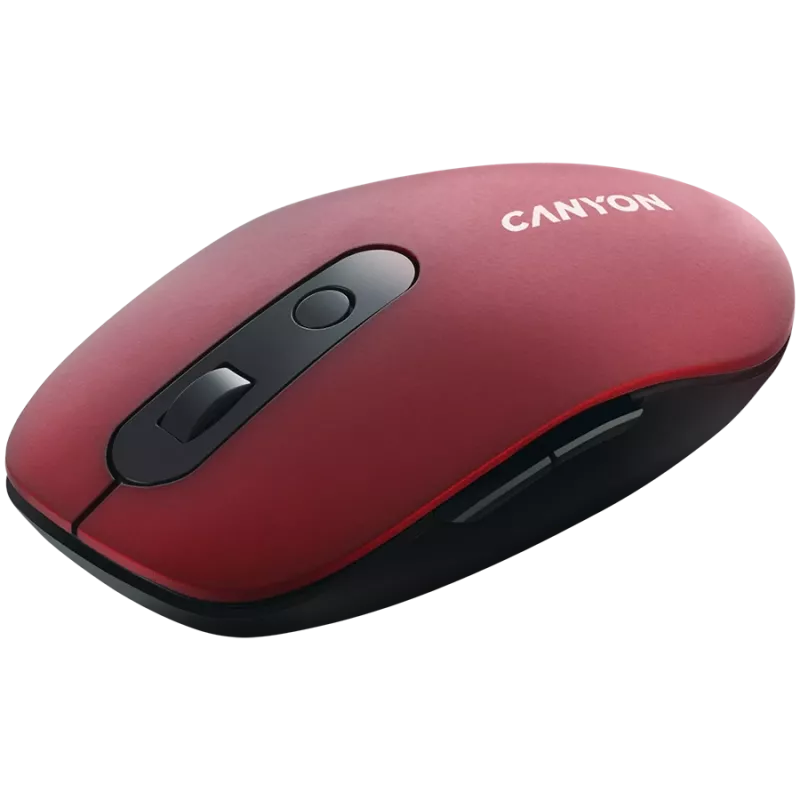 CANYON pelė MW-9 Dviejų režimų belaidė raudona