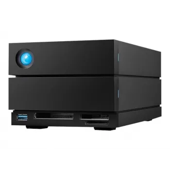 Diskų masyvas LaCie 2big Dock 48 TB Desktop Juoda 48 TB korpusas Stacionarus 118×217×93,3 mm 3,81 kg