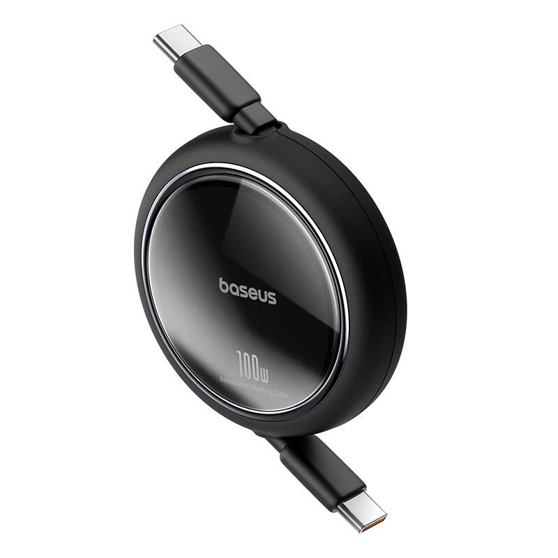 USB laidas Baseus Free2Draw 1m USB C juodas