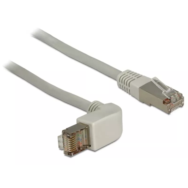 Tinklo kabelis DeLOCK 2m RJ-45 Cat5e S/FTP pilkas