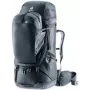 Keleivinė kuprinė DEUTER Voyager 60+10 SL juoda — 60+10 l talpa, SL moteriškas pritaikymas