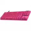 Logitech G PRO X TKL RAPID klaviatūra, skirta žaidimams, USB, QWERTY, rožinė, be skaitmenų dalies